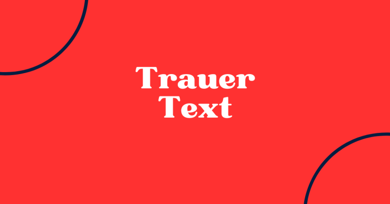 70+ Trauer Text 4 Trauer Text